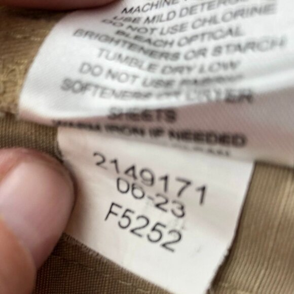 Propper Mens Cargo Pants Size 30x32 Tactical Utility Beige Ripstop Outdoors - Picture 11 of 16